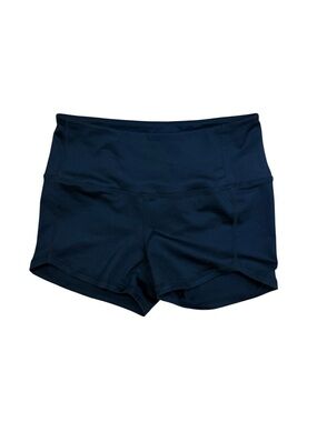 Zella Black High-Rise Workout Shorts